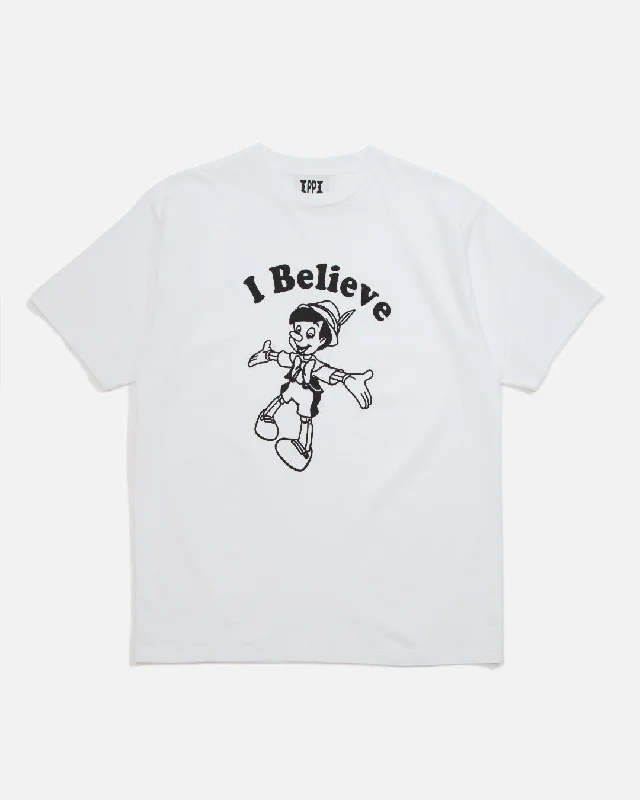 "I Don't Believe" T-Shirt - White