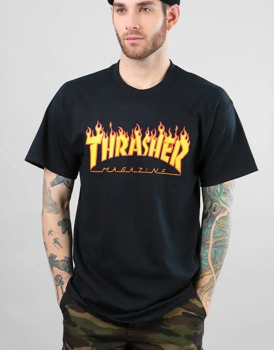 Thrasher Flame Logo T-Shirt