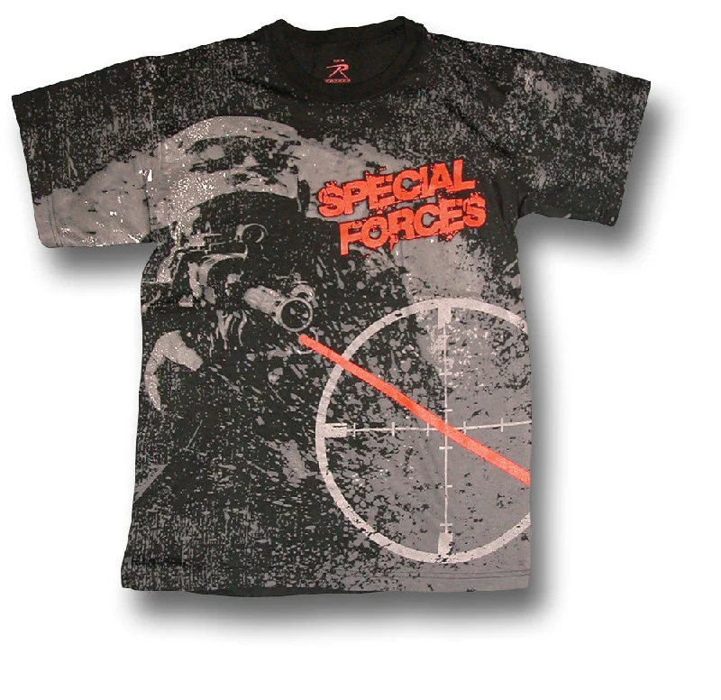 US T-SHIRT SPECIAL FORCES, BLK