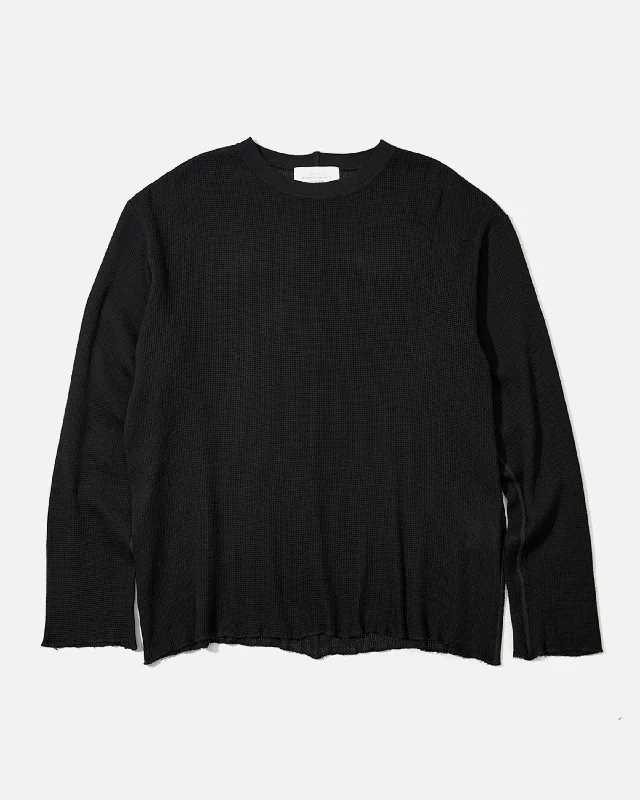 UW2408 Longsleeve Mesh T-shirt - Black